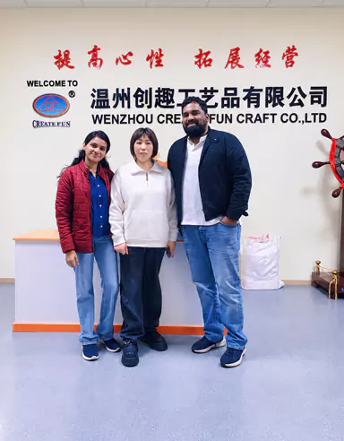 قام المشترون بفحص موقع مصنع Wenzhou Create Fun Craft Co., Ltd
